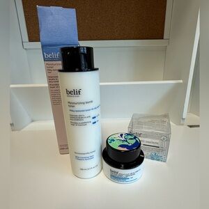 Belif Moisturizing Bomb & The True Cream Set- NEW